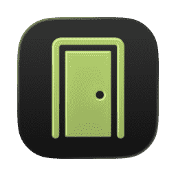 KnockKnock (Liquid Glass, Dark)