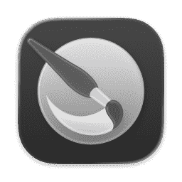 Krita (Clear Dark) macOS icon