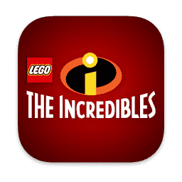 LEGO Incredibles Logo (Red)