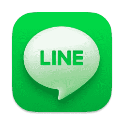 LINE macOS icon
