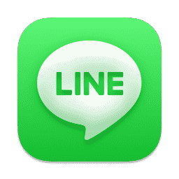 LINE macOS icon