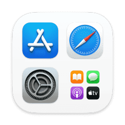 Launchpad App Library macOS icon