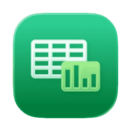 LibreOffice Calc (Glass) macOS icon