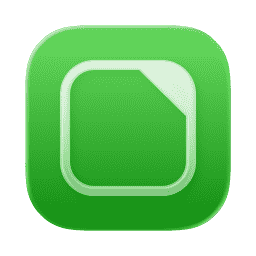 LibreOffice (Glass) macOS icon