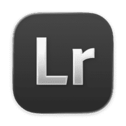 Lightroom (Clear Dark) macOS icon