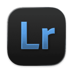 Lightroom (Dark) macOS icon