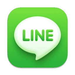 Line macOS icon