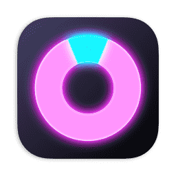 Loop_Neon macOS icon
