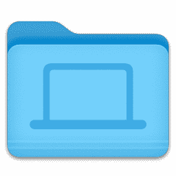 MacBook - Folder macOS icon