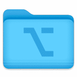 Mac Option Key Folder macOS icon