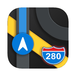 Maps macOS icon