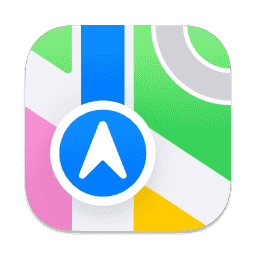 Maps macOS icon