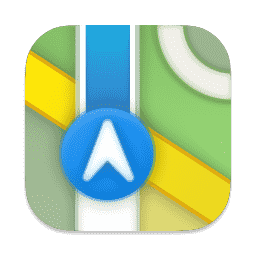 Maps macOS icon
