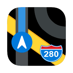 Maps macOS icon