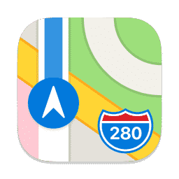 Maps macOS icon