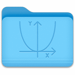 Math Algebra Folder macOS icon