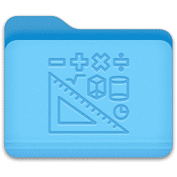 Math Folder macOS icon