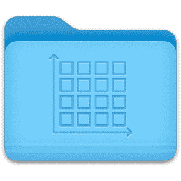 Math Matrix Folder macOS icon