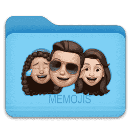 Memojis Folder macOS icon