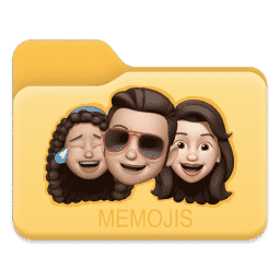 Memojis Folder Windows 11 macOS icon