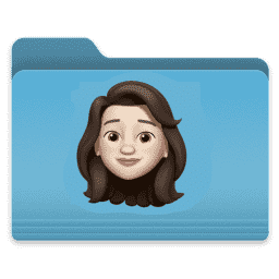 Memojis Folder (Catalina, Dark) macOS icon