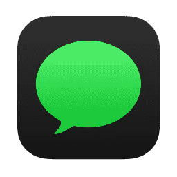Messages (iOS 18 Dark)