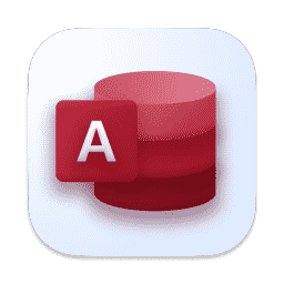 Microsoft Access macOS icon