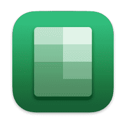 Microsoft Excel macOS icon