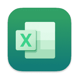 Microsoft Excel macOS icon