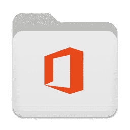 Microsoft Office Compact Folder macOS icon