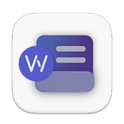 Microsoft Office Word alt macOS icon
