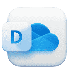 Microsoft OneDrive macOS icon