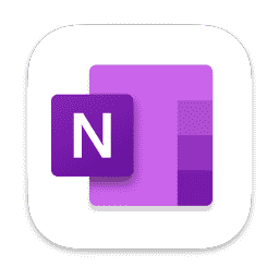 Microsoft OneNote macOS icon