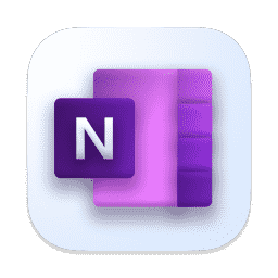 Microsoft OneNote macOS icon
