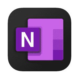 Microsoft OneNote macOS icon