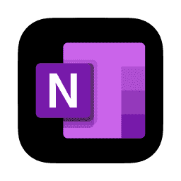 Microsoft OneNote macOS icon