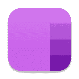 Microsoft OneNote (background only) macOS icon