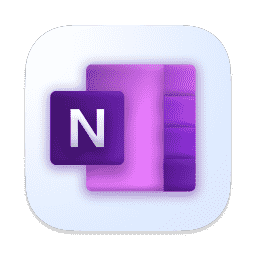 Microsoft OneNote macOS icon