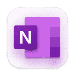 Microsoft Onenote macOS icon