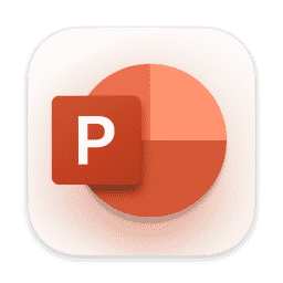Microsoft PowerPoint macOS icon