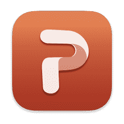 Microsoft PowerPoint Mac macOS icon