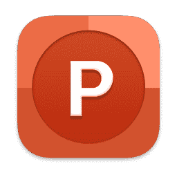 Microsoft PowerPoint macOS icon