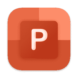 Microsoft PowerPoint macOS icon