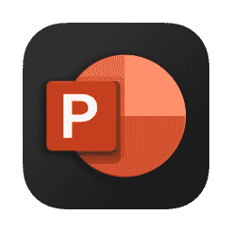 Microsoft PowerPoint macOS icon