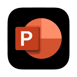 Microsoft PowerPoint macOS icon