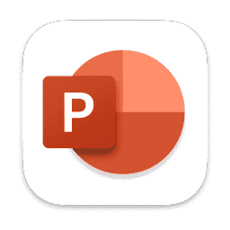 Microsoft PowerPoint macOS icon