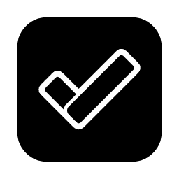 Microsoft To Do - Monochrome Outline macOS icon