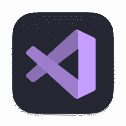 Microsoft Visual Studio Code - Dracula macOS icon