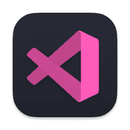 Microsoft Visual Studio Code - Dracula macOS icon