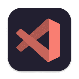 Microsoft Visual Studio Code - Synthwave macOS icon